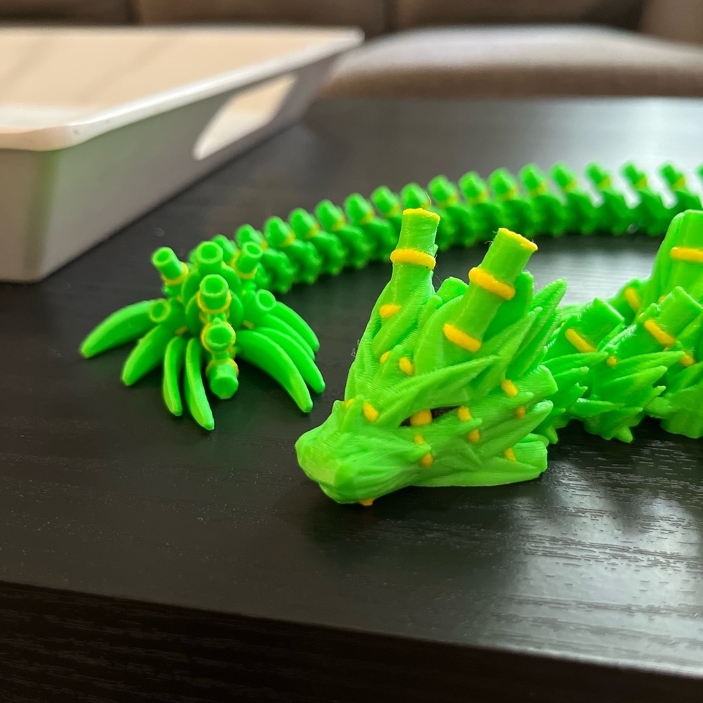 3d printed dragon